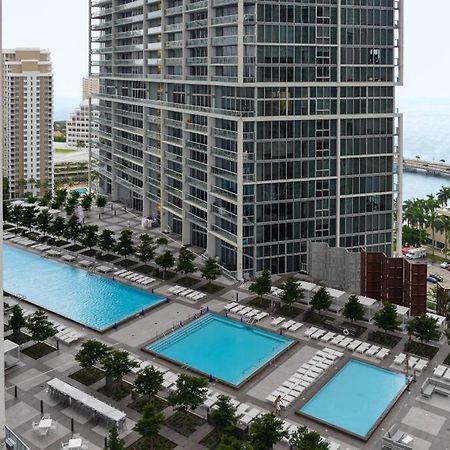 Wonderful 2 Bedroom Apt With Ocean Views At Icon Brickell Miami Buitenkant foto