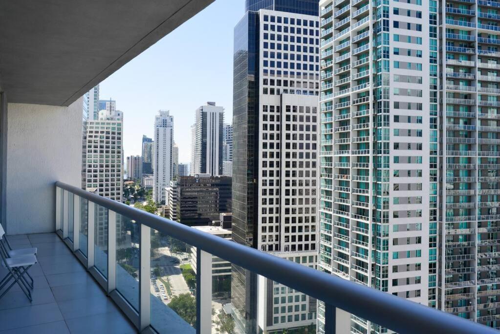 Wonderful 2 Bedroom Apt With Ocean Views At Icon Brickell Miami Buitenkant foto